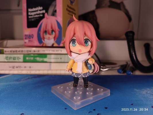 粘土人#2189 摇曳露营△ 各务原抚子 校服版