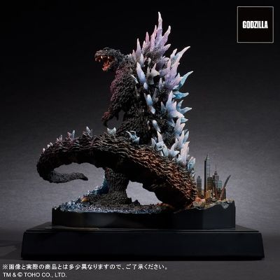 哥斯拉商城限定 酒井祐司造形杰作 哥斯拉（2004）海报版 「再见了，哥斯拉。」朝阳版