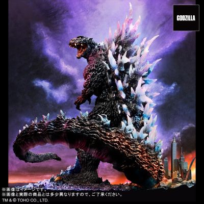 哥斯拉商城限定 酒井祐司造形杰作 哥斯拉（2004）海报版 「再见了，哥斯拉。」朝阳版