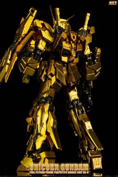 RG 1/144 高达基地专属商品   独角兽高达［金色涂层版］
