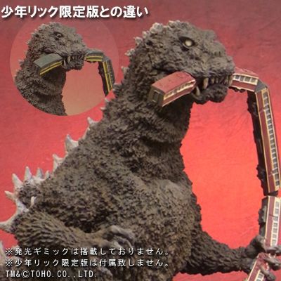 东宝30厘米系列 哥斯拉1954（咬电车 总天然色版）活动限定版