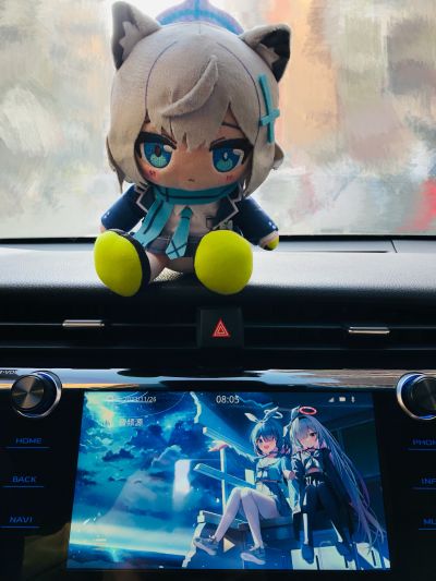 蔚蓝档案 Chocopuni 毛绒玩偶 砂狼白子