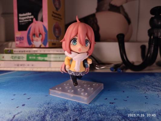 粘土人#2189 摇曳露营△ 各务原抚子 校服版