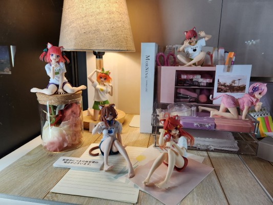 Desktop Cute 五等分的新娘∬ 中野二乃 ~新绘制猫咪居家服~