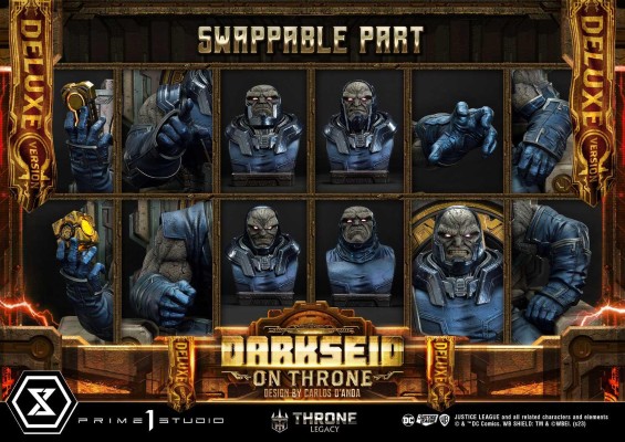 TLCDC-03 正义联盟漫画 达克赛德 王座