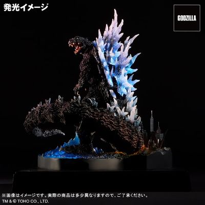哥斯拉商城限定 酒井祐司造形杰作 哥斯拉（2004）海报版 「再见了，哥斯拉。」朝阳版