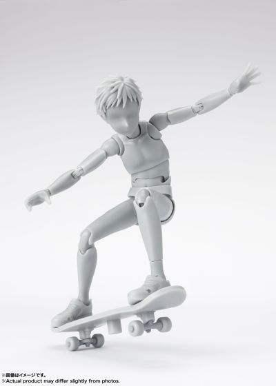 S.H.Figuarts 男性素体 校园生活主题 豪华套装（灰色款）