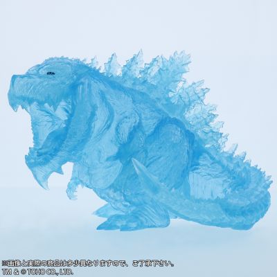 Q版拟真 地球哥斯拉 限定蓝色透明板