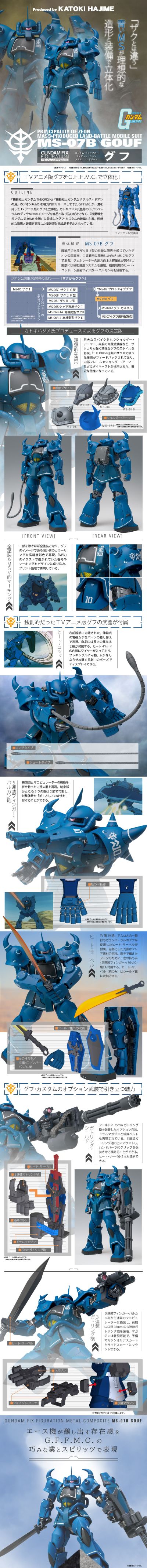 G.F.F.M.C. 机动战士高达  MS-07B 老虎