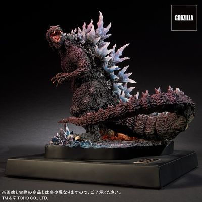 哥斯拉商城限定 酒井祐司造形杰作 哥斯拉（2004）海报版 「再见了，哥斯拉。」朝阳版