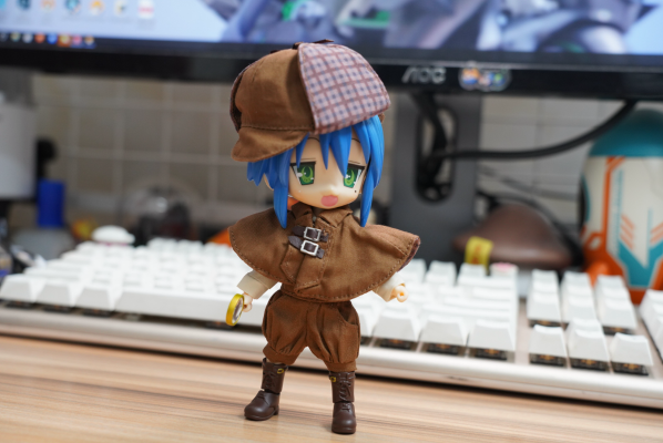 粘土娃 服装套组 侦探：Boy（灰/棕）