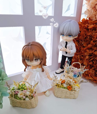 粘土人#2079 冰属性男子与酷酷女同事 冰室