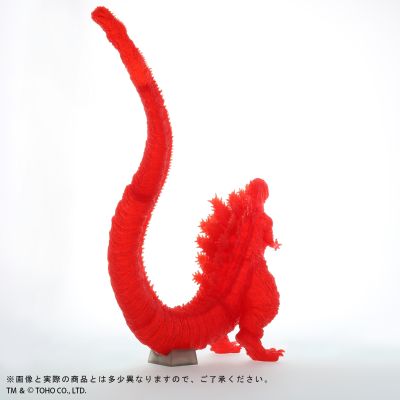 东宝30厘米系列 酒井祐司造型杰作 哥斯拉（2016）软胶拼装套件 透明红色版