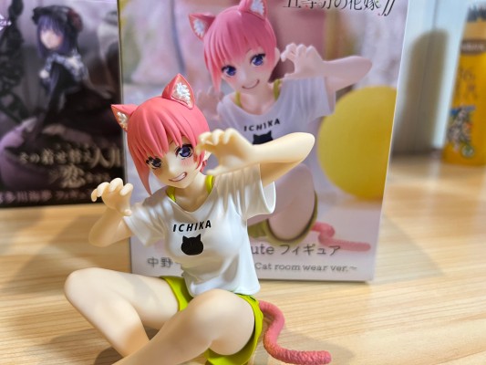 Desktop Cute 五等分的新娘∬  中野一花 ~新绘制猫咪居家服~