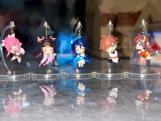 王者荣耀 挂挂系列盒蛋 瑶/李白/大乔/貂蝉