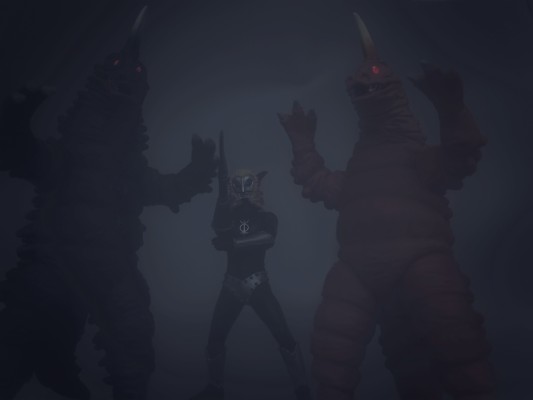 终极闪耀系列 雷欧奥特曼 布莱克基拉斯 雷德基拉斯