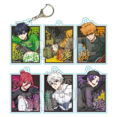 蓝色监狱 盲盒亚克力挂件 滑板