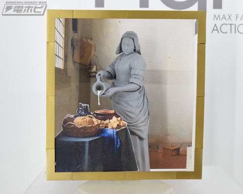 figma#SP-165 桌上美术馆 维米尔著作 倒牛奶的女佣人