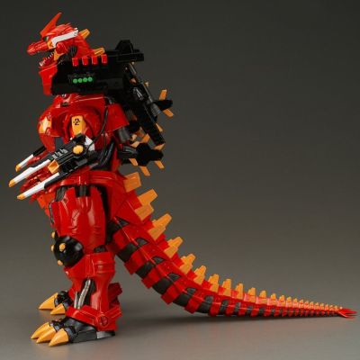 东宝30厘米系列 哥斯拉大战新世纪福音战士 3式机龙（2003版）重武装型 EVA2号机配色