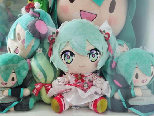 初音未來 15周年纪念 毛绒玩偶