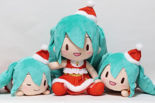 初音未来系列 可爱软绵绵玩偶 趴趴 M尺码 圣诞节2023