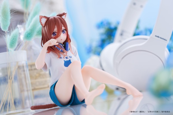 Desktop Cute 五等分的新娘∬ 中野三玖~新绘制猫咪居家服~