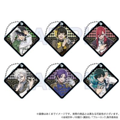 蓝色监狱 假面舞会 亚克力挂件盲盒