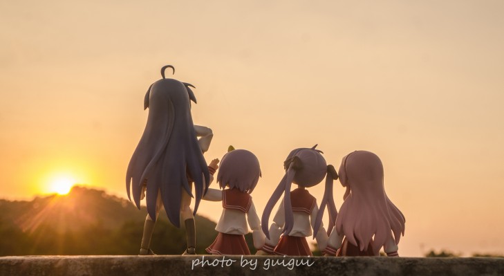 figma#022 幸运星 动画版 高良美幸 冬季校服