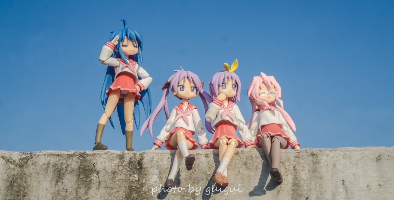 figma#022 幸运星 动画版 高良美幸 冬季校服