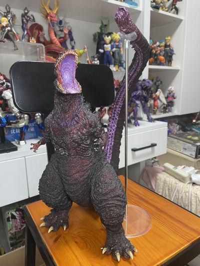 东宝30厘米系列 酒井裕司造型杰作 新·哥斯拉 哥斯拉 第四形态 觉醒款 哥斯拉商城限定版