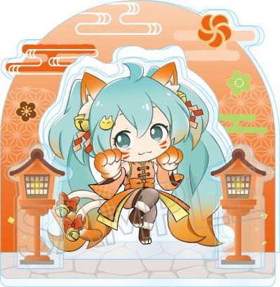 初音未来系列 百鬼夜行 场景亚克力立牌