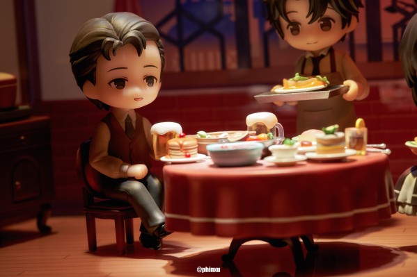 诡秘之主 莫雷蒂家的晚餐 Q版场景手办