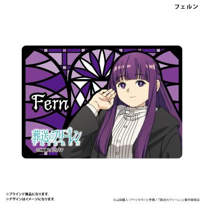 葬送的芙莉莲 亚克力卡片　彩窗风设计