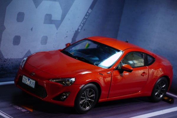 汽车模型系列 No.25 丰田 ZN6 丰田86 2016款