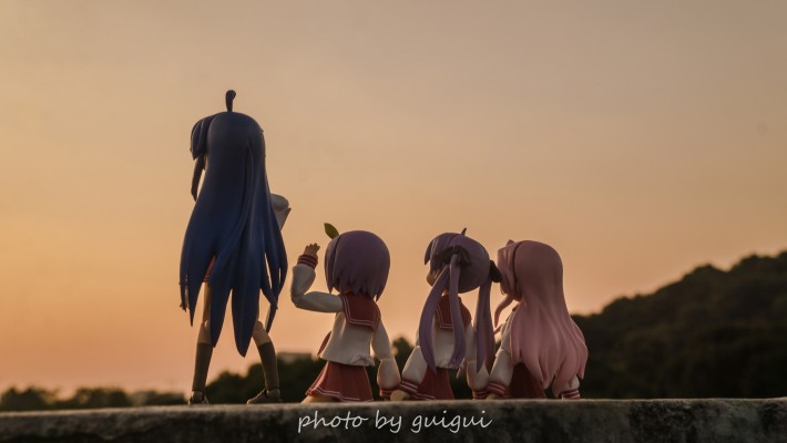 figma#022 幸运星 动画版 高良美幸 冬季校服