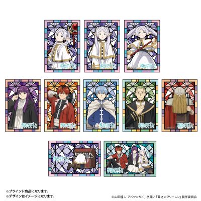 葬送的芙莉莲 迷你可立徽章 彩窗风设计