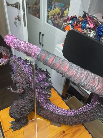 东宝30厘米系列 酒井裕司造型杰作 新·哥斯拉 哥斯拉 第四形态 觉醒款 哥斯拉商城限定版