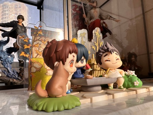 盗墓笔记 张起灵+吴邪+王胖子 雨村拾趣