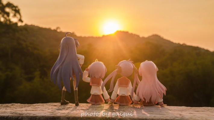 figma#022 幸运星 动画版 高良美幸 冬季校服