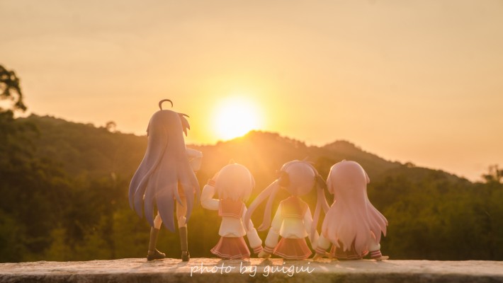 figma#022 幸运星 动画版 高良美幸 冬季校服