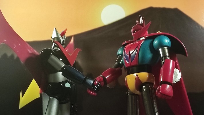 超合金魂 GX-70D 魔神Z对暗黑大将军 魔神Ｚ 动态经典 破损版