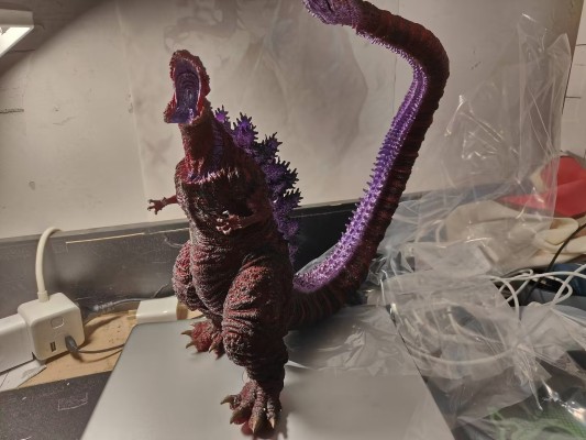 东宝30厘米系列 酒井裕司造型杰作 新·哥斯拉 哥斯拉 第四形态 觉醒款