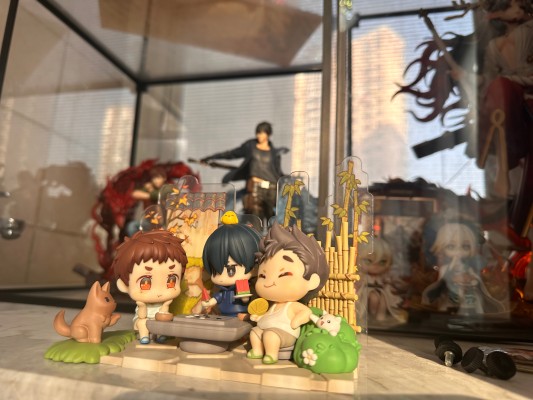 盗墓笔记 张起灵+吴邪+王胖子 雨村拾趣