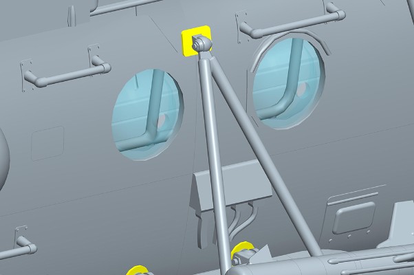 编号：05818 1/48 军用飞机系列 俄罗斯米-4AV“猎犬”直升机