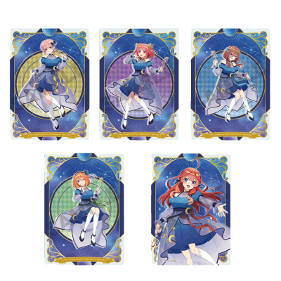 五等分的新娘 透明文件夹 星空裙