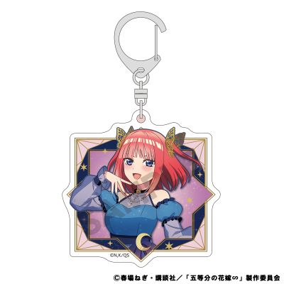 五等分的新娘 亚克力钥匙扣 星空裙