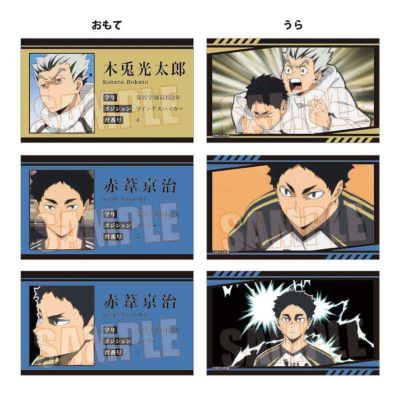 排球少年 回忆卡片收藏