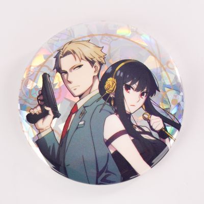 间谍过家家 镭射闪吧唧