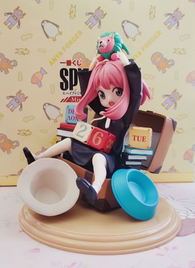 一番赏 A奖 间谍过家家 阿尼亚·福杰 方块日历附属