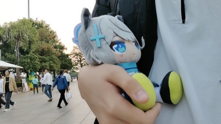 蔚蓝档案 Chocopuni 毛绒玩偶 砂狼白子